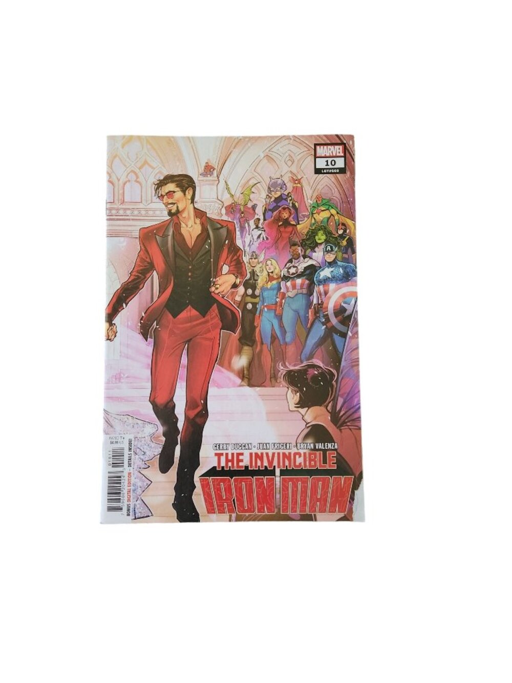Marvel Invincible Iron Man #10 2023 Comic Book Collector Bagged Boarded